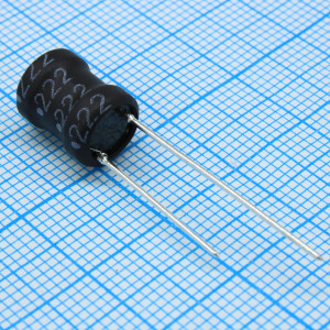 RLB1014-222KL, Индуктивность проволочная, радиальная, на ферритовом сердечнике 2200мкГн ±10% 252кГц 50Q-фактор феррит 0.26А 8.4Ом по постоянному току пакет