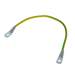 Проводник заземляющий универсальный M6 L140 PZU M6 (медный провод с наконечниками) КМ LN0067