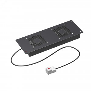 Потолочный модуль 2 вентилятора с термостатом для крыши навесных и напольных 19" R5VSIT6002FTB