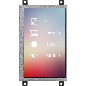 MIKROE-2169, Средства разработки визуального вывода Riverdi Display 5"