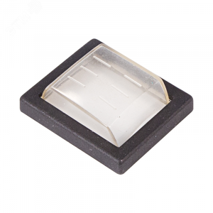 Влагозащитный колпачок для клавишных выключателей 36-2490, прямоугольных с установочными размерами 29х21мм