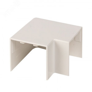 Поворот 90 гр. (40х40) (4 шт) белый EKF-Plast
