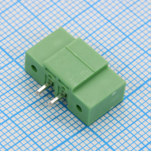 15EGTVM-3.5-02P-14-00, Разъемный клеммный блок на плату, 2 контакта. Серия 15EGTVM-3.5