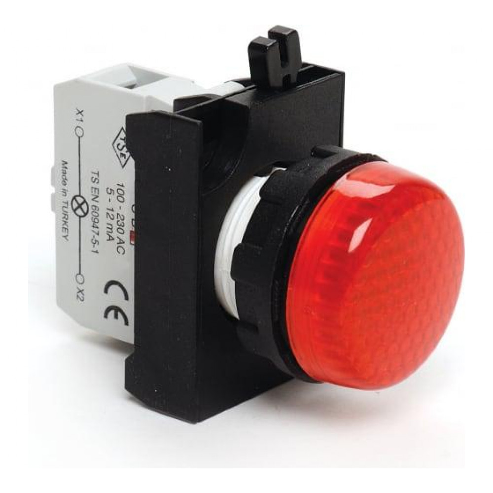 Изображение товара Арматура сигнальная со светодиодом EMAS CP0K0XK 100-250В