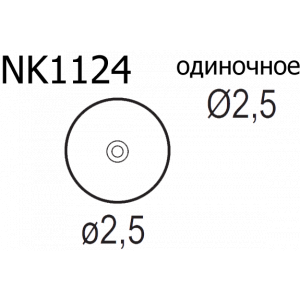QUICK NK1124, Насадка для термофена в паяльных станциях серий Quick712, Quick713, Quick856AX, Quick856AE, Quick861DW, Quick861DE