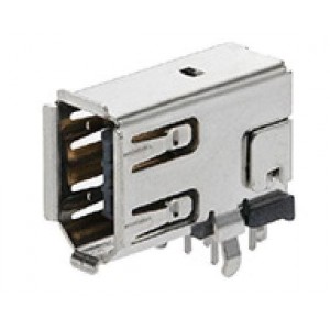 53460-0639, Соединители IEEE 1394 2mm Shld RA PCB Sckt UpRt w/Knk Sldr 6Ckt