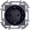 Розетка 1-м СП Inspiria 16А IP20 250В 2P+E немецк. стандарт механизм антрацит Leg 673723