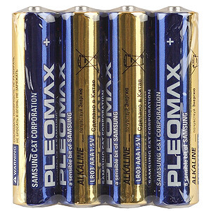 Батарейки Pleomax LR03-4S Alkaline (48/960/46080) (кр. 4шт) [Б0002724]