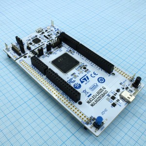 NUCLEO-L552ZE-Q, Плата разработки STM32 Nucleo-144 с микроконтроллером STM32L552ZE, SMPS, поддерживает подключение Arduino, ST Zio и morpho