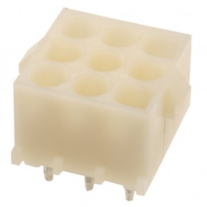 350586-1, Разъем штыревой трехрядный на плату