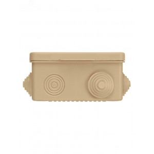 Распаячная коробка ОП 100х100х55мм, крышка, 