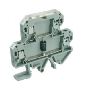 Устройство защиты от ПП UDK-UDA 110VAC, Устройство защиты от перенаряжений, тип защиты: ограничительный диод, степень разрядного тока: большая, номинальное напряжение: 110V AC, номинальный ток: 20A, ширина: 6,2 мм, сечение обслуживаемых проводников: 0,5 - 4 мм кв., винтовая фиксация провода, мо