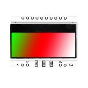 EA LED36x28-ERW, Светодиодная подсветка Green / Red / White FOR EA DOGS104x-A