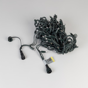 Светодиодная гирлянда ARD-STRING-PRO-10000-GREEN-100LED-STD WARM (230V, 7W) (Ardecoled, IP65) 025854, Светодиодная нить Pro. Размер 10000 мм. Цвет свечения ТЕПЛЫЙ БЕЛЫЙ (3000 К). 100 светодиодов размером 7 мм со статическим эффектом свечения с резким световым рисунком (прозрачная вогнутая линза). Провод темно-зеленый, каучук. Питание 230 В, Мощность 7 Вт,