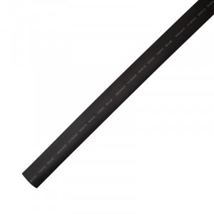 Трубка СТТК (4:1) 52/13 черная, Термоусаживаемая двустенная клеевая, 1 метр