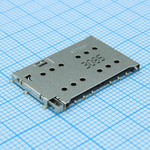 115S-BS00, Выдвижная ячейка для держателей карт Nano SIM