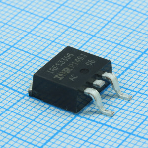 IRFS3306TRLPBF, Транзистор полевой N-канальный 60В 160A 3-Pin(2+Tab) D2PAK лента на катушке