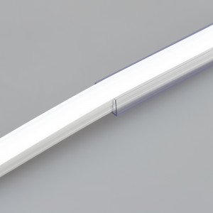 Профиль COB-GERM-8-L1000 032363, Профиль из прозрачного пластика для крепления герметичных лент COB (PL60/PL90) сечением 12х10 мм. Надежно фиксирует ленту, не требует использования 3М скотча для приклеивания. Размеры 1000х13.8х9.5мм. Цена за 1 м.