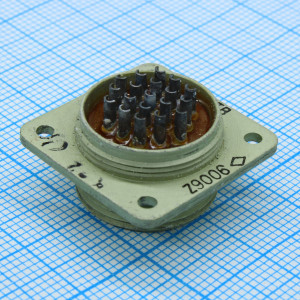 РСГ19ТВ вилка, Соединитель цилиндрический низкочастотный