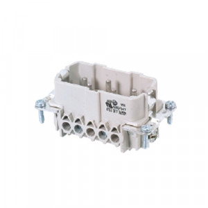 Вилочная контактная вставка BAS STS 3 2,5 64, Вилочная контактная вставка, винтовая фиксация, 3/2 полюса + PE типоразмер 10B, 400/690V, 16A, сечение обслуживаемых проводников 0,5-2,5 мм кв, тип покрытия контактов: олово,