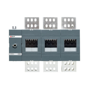 Рубильник 2000A 3P без рукоятки управления TwinBlock EKF tb-s-2000-3p