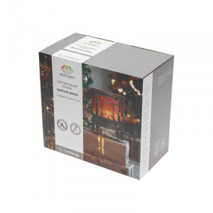 Светодиодный камин Винтаж мини с эффектом живого огня 24.8х12.7х30 см, батарейки 3хС (не в комплекте), с USB, бронзовый 511-023