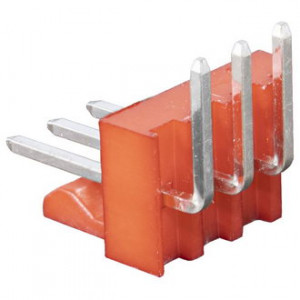 ТР-005-3, Разъем 3-х контактный шаг 2.54мм, вилка угловая на плату