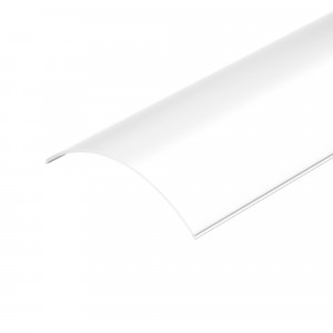 Экран KANT-H55 ROUND-PM OPAL 044581, Матовый круглый экран (PC) для профиля KANT-H55-2000 ANOD.Длина 2000м.  Светопропускание 66%. Цена за 1м.