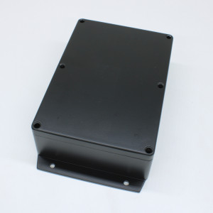 G120MFBK, Корпус алюминиевый 171х121х55мм IP65 с фланцами чёрный