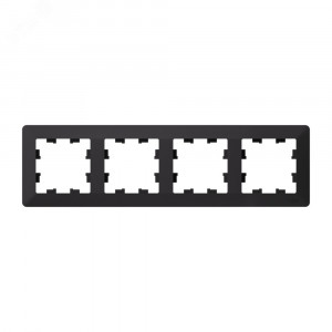 ATLASDESIGN AIR 4-постовая РАМКА, КАРБОН/дымчатый черный ATN221004