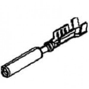 15394147-L, Автомобильные разъемы FEMALE TIN PLATED CBL RNG 1.63-1.47MM