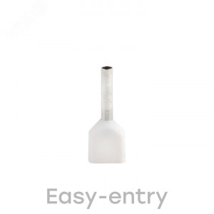 Наконечник штыревой втулочный изол. НШвИ(2) 0.5-8 (уп.50шт) nhvi2-0.5-8