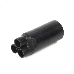 Перчатка термоусаживаемая 2ТПИ-2.5/16 мини, на 2 пальца, до 1кВ, герметизация и изоляция корней разделки многожильных силовых кабелей с бумажной маслопропитанной, пластмассовой и резиновой изоляцией