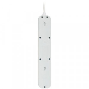 Удлинитель с сетевым фильтром 4х1.5м с заземл. 10А USF-4es-1.5m-3xUSBA-W +3xUSBA 3.1A с выкл. с базов. защитой Б0059567