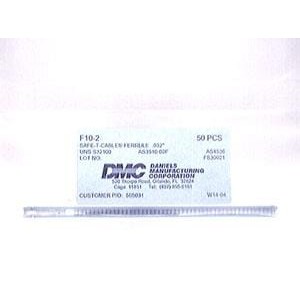 F10-2PKG, Кабельный монтаж и принадлежности Elngtd 321 Cres .032 Ferrule Only Pkg 50