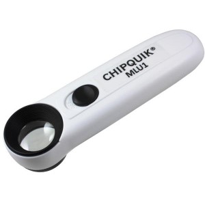 MLU1, Слуховые и зрительные аппараты LED Handheld Magnifier 10X (40 Diopter)