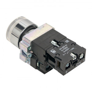 Кнопка BA21 с подсветкой 230В белая NO PROxima xb2-bw21-230