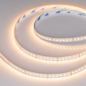 Лента RT-A240-10mm 24V White-MIX (19.2 W/m, IP20, 3528, 5m) 025210(2), Светодиодная лента открытая RT-A240 с изменяемой цв.температурой, светодиоды smd 3528, 240 шт/м (1200 шт на 5м), белая плата 10 мм, скотч 3М. Два цвета БЕЛЫЙ 6500 K + ТЁПЛЫЙ 2700 K. Угол 120°, цветопередача CRI>90. Питание 24V, мощность 19,2 Вт/м (96 Вт н