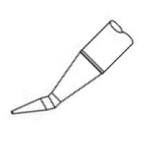 PTTC-701B-PK, Паяльники TWEEZER CARTRIDGE BENT 30 DEG 0.016in