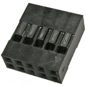 BLD 2X05 (BLD-10), BLD корпус двухрядного разъема 10 pin (2х5) на кабель, 2.54мм