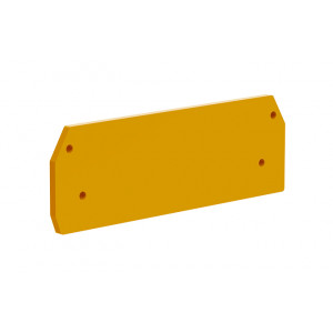 Торцевая крышка 206152, Торцевая крышка, для клемм TA4-…-2, цвет: оранжевый