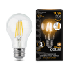 Лампа LED Filament A60 E27 10W 2700К step dimmable 1/10/40 102802110-S