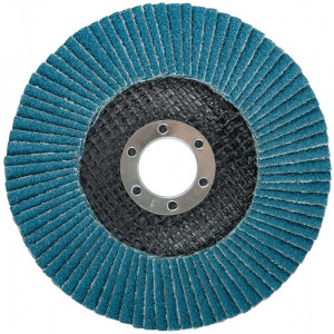 Круг лепестковый торцевой циркониевый плоский, 125 мм P 40 39972