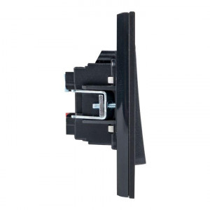 Переключатель проходной 2-кл. Стокгольм 10А механизм черн. PROxima EZV10-027-10