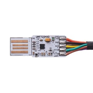 UMFT234XD-WE, Средства разработки интерфейсов USB to UART w/4 Cntl Bus, 6