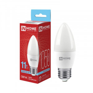 Лампа светодиодная LED-СВЕЧА-VC 11Вт свеча 6500К холод. бел. E27 1050лм 230В 4690612024868