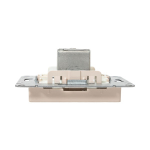 Механизм розетки TV, оконечная, кремовый Эпика EKF UP1-SOI-TV-3