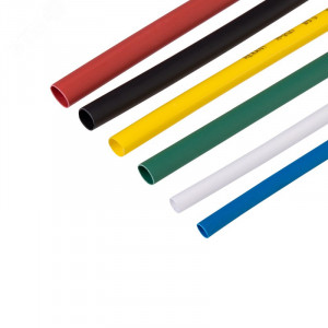 Набор трубок термоусадочных тонкостен. №1 (АВТО) разноцвет. 29-0101