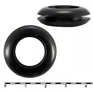 Втулки 16Х25Х18Х4.5Х2, Втулка проходная 16х25х18х4.5х2, резина EPDM