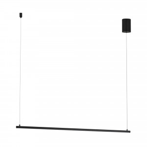 Светильник SP-UMBRA-HANG-H-L900-15W Warm3000 (BK, 120 deg, 230V) 036941, Декоративный подвесной светильник. Мощность 15 Вт, св. поток 531 лм, 35 лм/Вт, теплый 3000 K, CRI>90, угол 120°, напряжение питания 230 В. Черный корпус из алюминия и металла, экран из силикона, степень защиты IP20. Размер: длина 910 мм, диаметр 16 мм, га